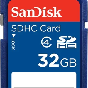 SanDisk Standard – Flash memory card – 32 GB – Class 4 – SDHC Retail Package